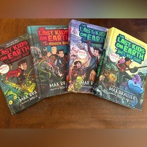 The Last Kids on Earth books 5, 6, 7 and Junes Wild Flight Hardback Series
